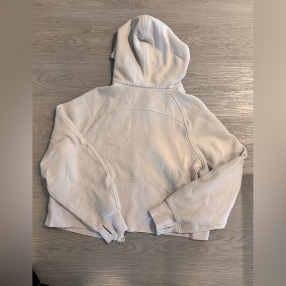Lululemon Scuba Oversized Full-Zip Hoodie — Natural Ivory (2022) — M/L - Picture 9 of 10